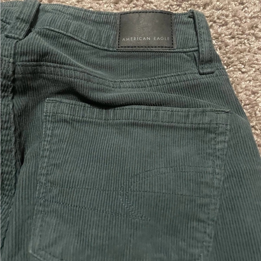 American Eagle Outfitters Men's Teal Corduroy Pants